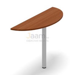 Мебель для персонала Брифинг-приставка ПК-ССМ-ПР122х41БЭ/Т