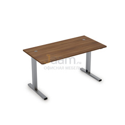Мебель для персонала Стол рабочий прямолинейный с кабель-каналом (L-образная опора) 2МLК.077
