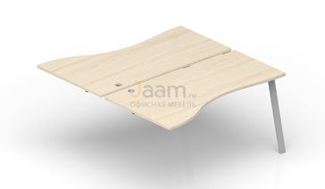 Мебель для персонала Приставной элемент (2 громмета) AR2TPG149