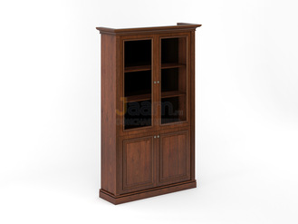 Кабинет руководителя Офисный шкаф со стеклянными дверками IN-1321G