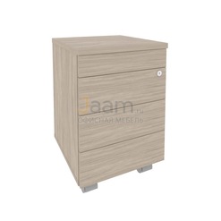 Мебель для персонала Офисная тумба мобильная O.TM-3 TIP