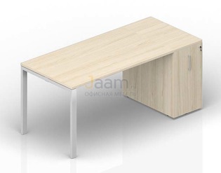 Мебель для персонала Стол с приставным шкафом Tower STTPS148T072