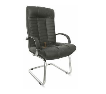 Офисный стул Атлант короткий хром конференц