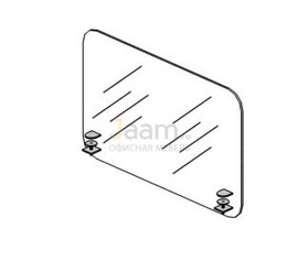 Мебель для персонала Экран-перегородка АКРИЛ с креплением к металлокаркасу RP-64.2