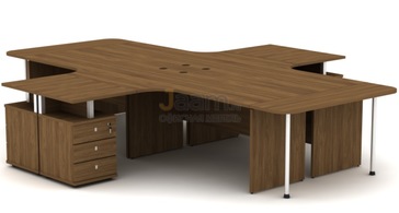 Мебель для персонала Комплект для четырех сотрудников