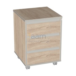 Мебель для персонала Тумба подкатная с замком V - 3.0ц/з