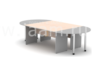 Мебель для персонала Комплект для двух сотрудников с приставками