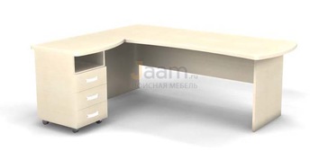 Мебель для персонала Угловое рабочее место левое L B186